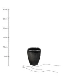 Broste Copenhagen Handgemachte Becher Nordic Coal, 6 Stück 5 Broste Copenhagen Handgemachte Becher Nordic Coal, 6 Stück – Bild 3