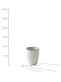 Broste Copenhagen Handgemachte Becher Nordic Sand, 6 StĂŒck â Bild 6