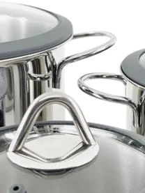Inoxriv Edelstahl-Kochtöpfe Milano, 8er-Set – Bild 9