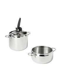 Inoxriv Schnellkochtöpfe Sicura Aus Edelstahl, 3er-Set – Bild 3