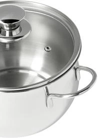 Inoxriv Edelstahl-Kochtöpfe Raccolta, 7er-Set – Bild 13