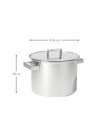 Inoxriv Edelstahl-Kochtopf Design Plus, 3er-Set â Bild 3