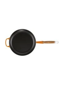 Le Creuset Bratpfanne Signature Collection Mit Innenemaille Und Holzgriff â Bild 4