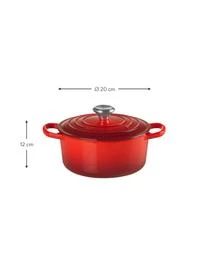 Le Creuset Gusseisen-BrĂ€ter Signature Collection Mit Deckel â Bild 3