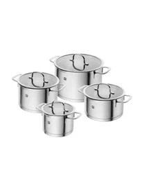Zwilling Kochtopfset TrueFlow Aus Edelstahl, 4-tlg.