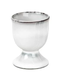 Broste Copenhagen Handgemachte Eierbecher Nordic Sand, 2 StĂŒck