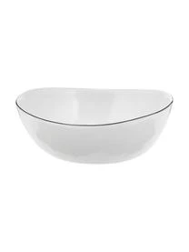 Broste Copenhagen Handgemachte Schalen Salt Aus Porzellan, Ø 17 Cm, 4 Stück