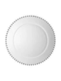 Cote Table Glas-Platzteller Perles Mit Randdekor