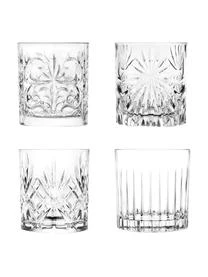 RCR KristallglÀser Bichiera Mit Relief, 4er-Set