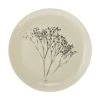 Bloomingville Handgemachter Frühstücksteller Bea Mit Gräser-Motiv