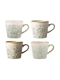 HKliving Handgemachte Tassen 70's, 4 StĂŒck