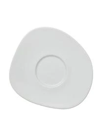 Villeroy & Boch Porzellan-Untertasse Organic Mit Organischem Rand