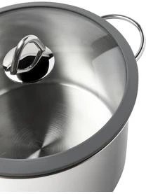 Inoxriv Edelstahl-Kochtöpfe Milano, 8er-Set – Bild 14